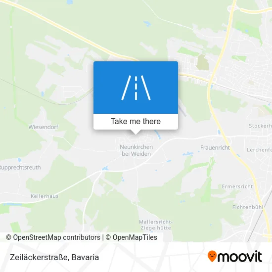 Карта Zeiläckerstraße