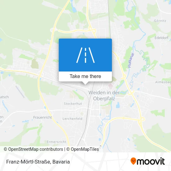 Карта Franz-Mörtl-Straße