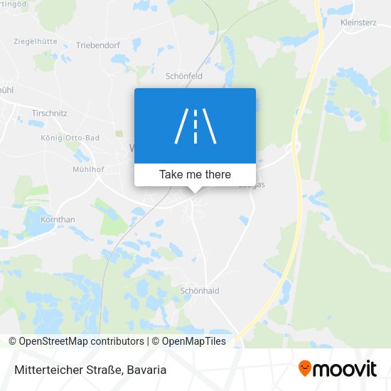 Mitterteicher Straße map