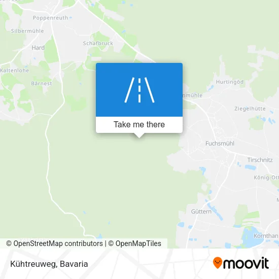 Карта Kühtreuweg