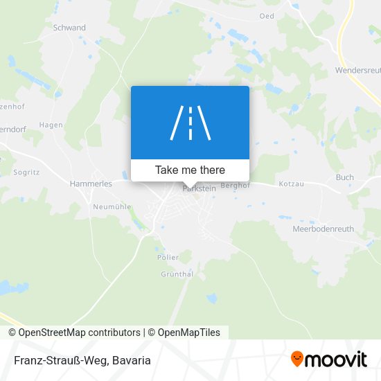 Franz-Strauß-Weg map