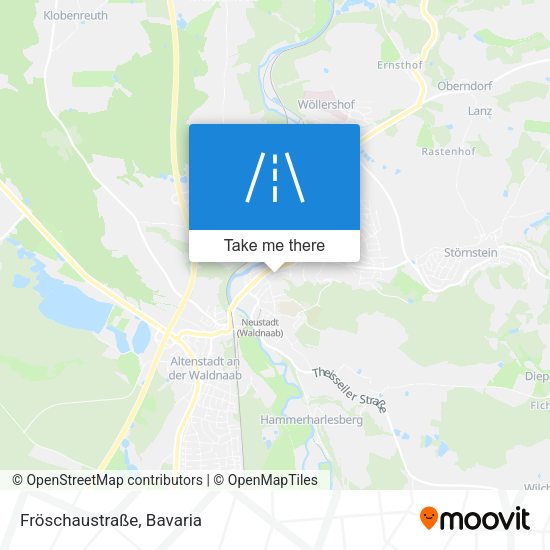 Fröschaustraße map