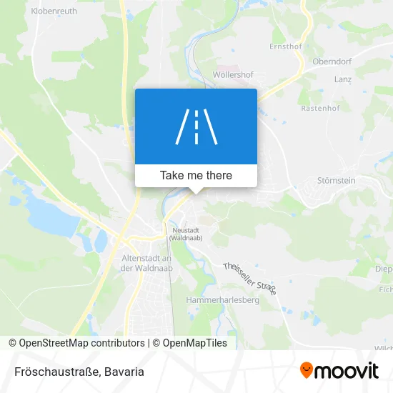 Карта Fröschaustraße