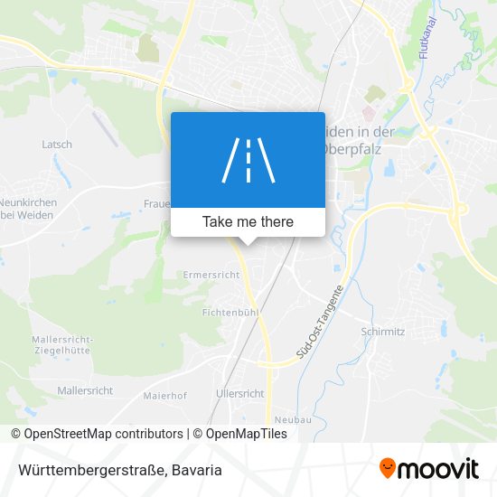 Württembergerstraße map