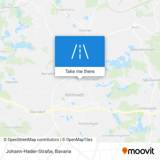 Johann-Hader-Straße map