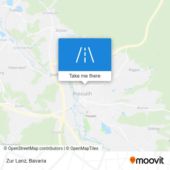 Карта Zur Lanz