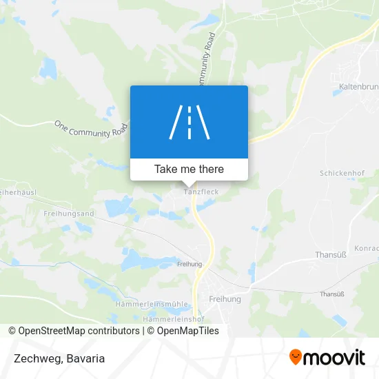 Карта Zechweg