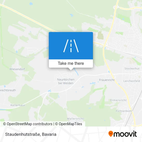 Staudenhutstraße map