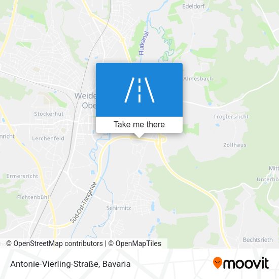 Antonie-Vierling-Straße map