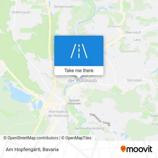Карта Am Hopfengärtl