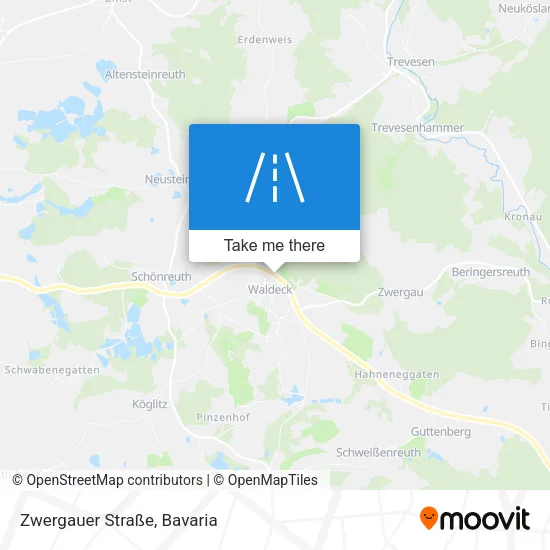 Карта Zwergauer Straße