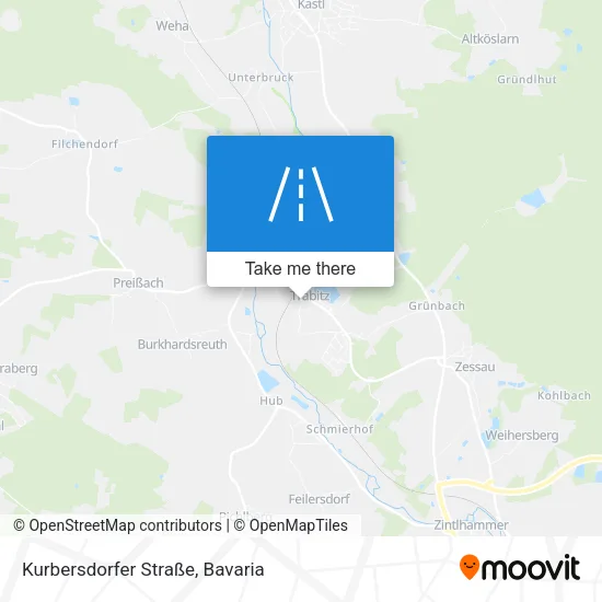 Карта Kurbersdorfer Straße