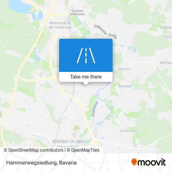 Карта Hammerwegsiedlung