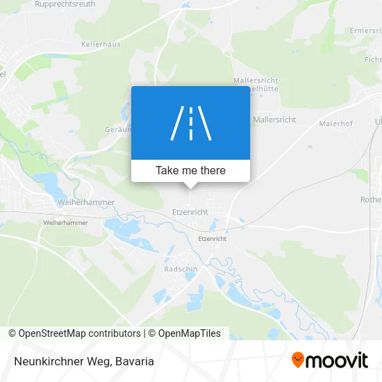Карта Neunkirchner Weg