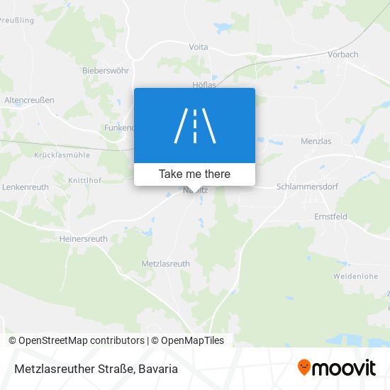Metzlasreuther Straße map