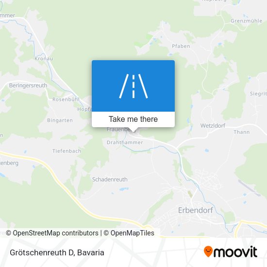 Grötschenreuth D map