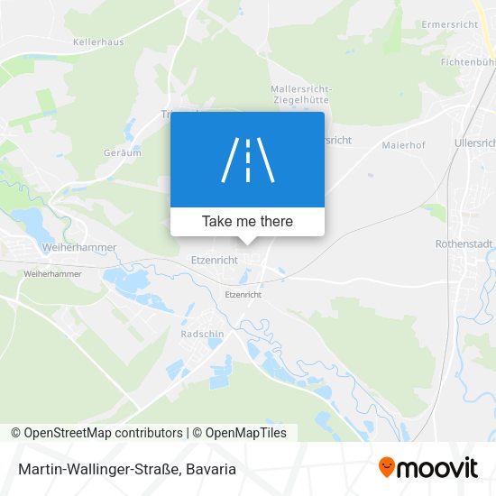Martin-Wallinger-Straße map