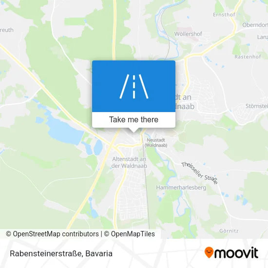 Карта Rabensteinerstraße