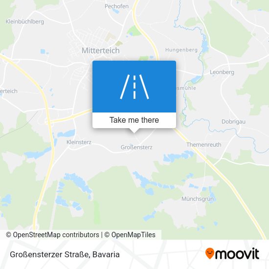 Großensterzer Straße map