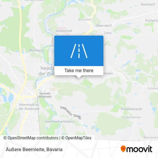 Карта Äußere Beernleite