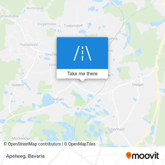 Карта Apelweg