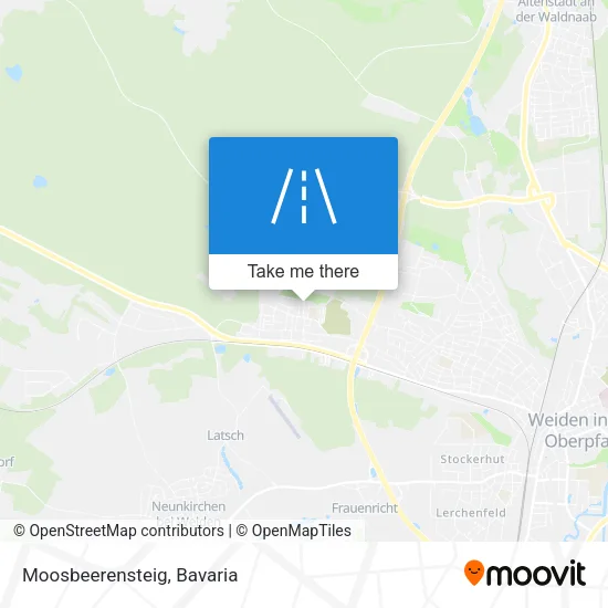 Карта Moosbeerensteig