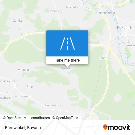 Карта Bärnwinkel