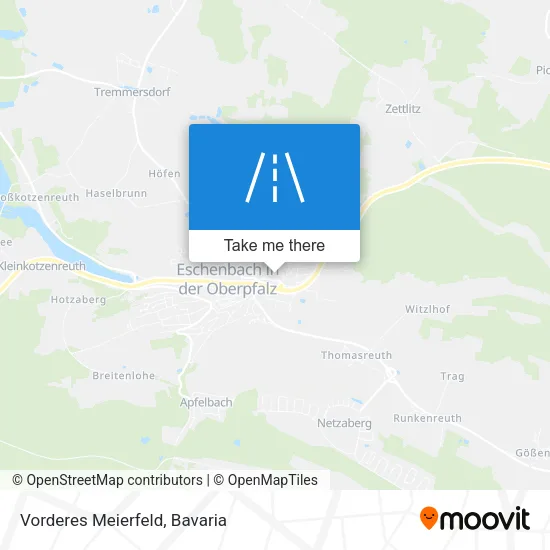 Карта Vorderes Meierfeld