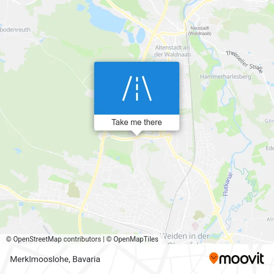 Карта Merklmooslohe