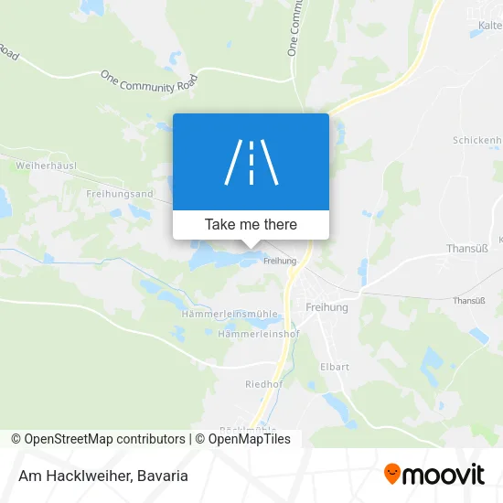 Карта Am Hacklweiher