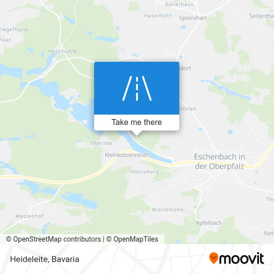 Heideleite map