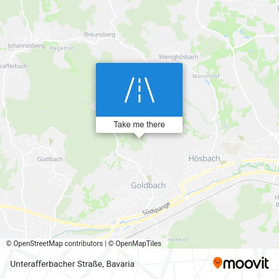 Unterafferbacher Straße map