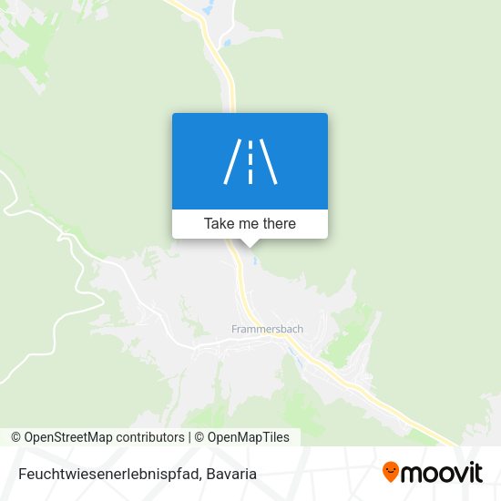 Feuchtwiesenerlebnispfad map