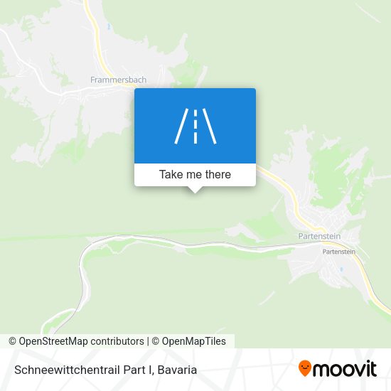 Schneewittchentrail Part I map