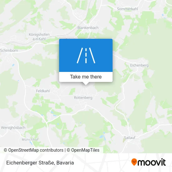 Карта Eichenberger Straße