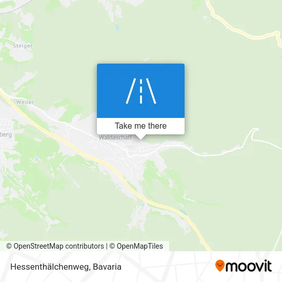 Hessenthälchenweg map
