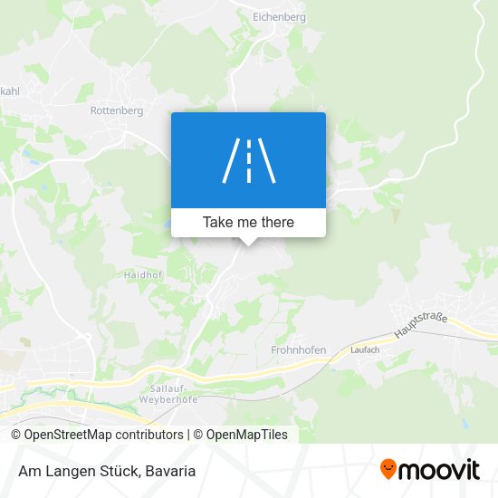 Am Langen Stück map