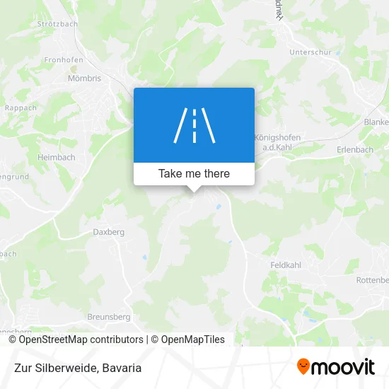 Карта Zur Silberweide