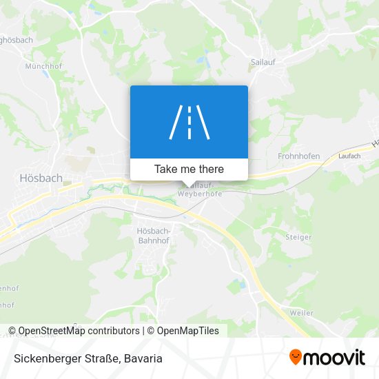 Sickenberger Straße map