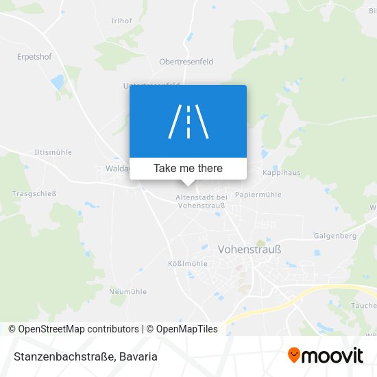 Stanzenbachstraße map