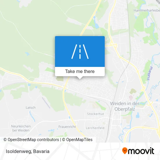 Isoldenweg map