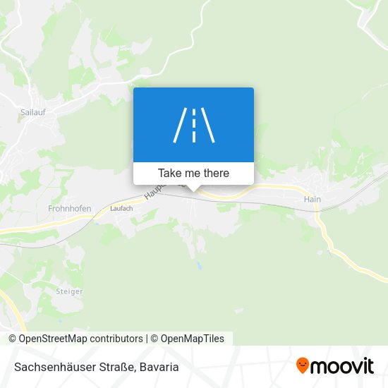 Sachsenhäuser Straße map