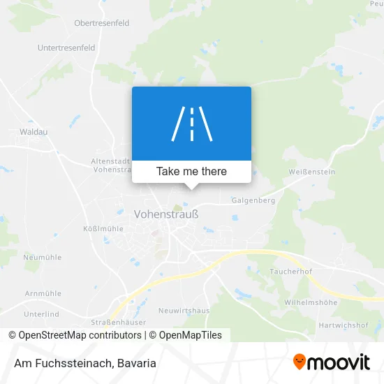 Карта Am Fuchssteinach