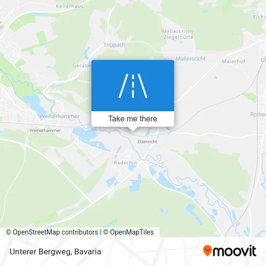 Карта Unterer Bergweg