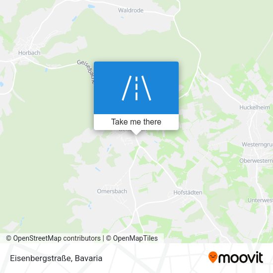 Eisenbergstraße map