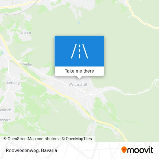 Rodwiesenweg map