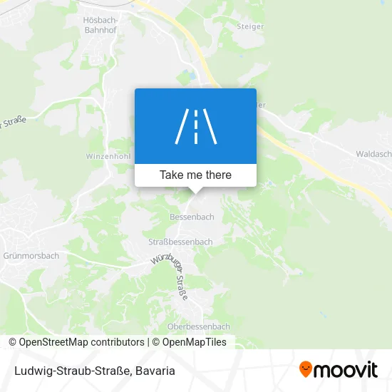 Карта Ludwig-Straub-Straße