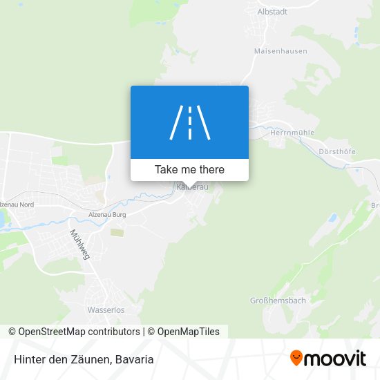 Hinter den Zäunen map