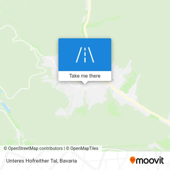 Карта Unteres Hofreither Tal