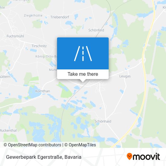 Gewerbepark Egerstraße map